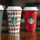 Illustration for article titled Starbucks holiday cups land on “Starbucks” theme this year